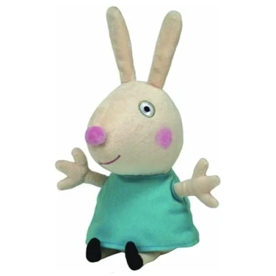 Abbildung von TY 46140 Peppa Baby Beanie Babies Luisa Löffel Hase Plüsch, 15 cm