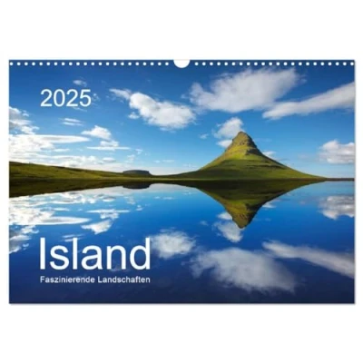Abbildung von ISLAND 2025 Faszinierende Landschaften (Wandkalender DIN A3 quer), CALVENDO Monatskalender