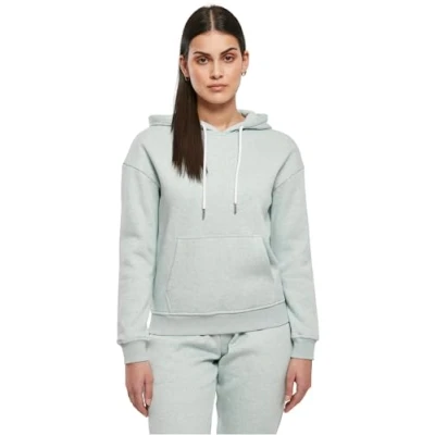 Abbildung von Urban Classics Kapuzenpullover, Damen, Größe: XS, Salvia melange
