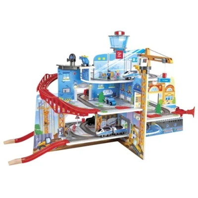 Abbildung von Hape Spielzeug Eisenbahn Mega City Eisenbahn, (Set)