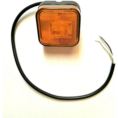 Abbildung von Matel Service Orange LED Umrissleuchte Begrenzungsleuchte Positionsleuchte LKW PKW Anhänger