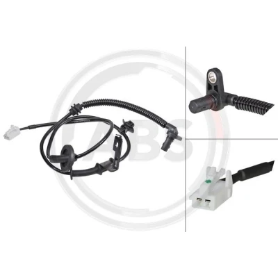 Abbildung von A.B.S. 30500 ABS Sensor aktiver 895 weiß HYUNDAI: ACCENT 4