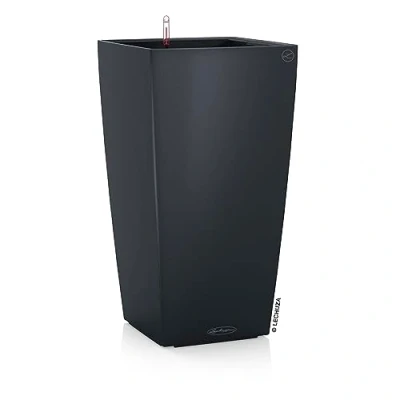 Abbildung von Lechuza® Pflanzkübel Cubico Color 40 schiefergrau, Komplettset