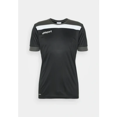 Abbildung von uhlsport Offense Trikot Kurzarm Tshirt print, Herren, Größe: XXL, Black/anthra/white