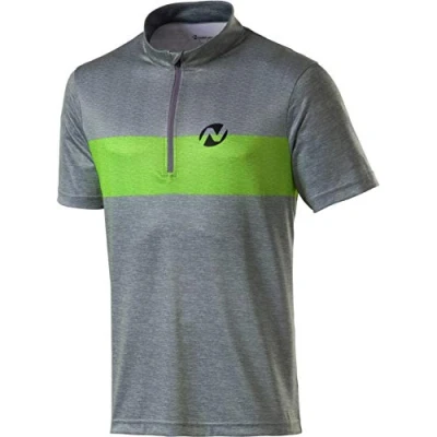 Abbildung von Nakamura Herren Daverio Trikot, Grey/Green Melange, S