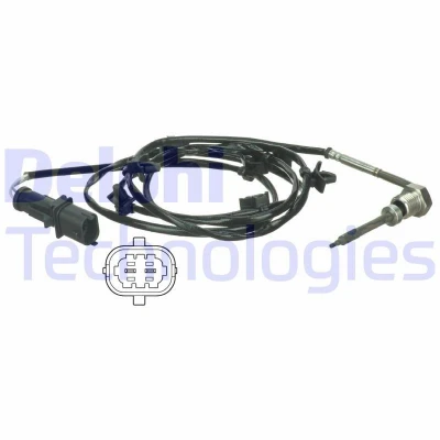 Abbildung von DELPHI TS30064 Sensor, Abgastemperatur OPEL: Zafira B, Astra H Caravan, Kastenwagen