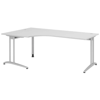 Abbildung von HAMMERBACHER Schreibtisch VBS82/5/S lichtgrau
