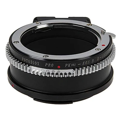 Abbildung von Fotodiox Pro Lens Mount Adapter Compatible with Pentax K AF (KAF) Lenses on Canon RF