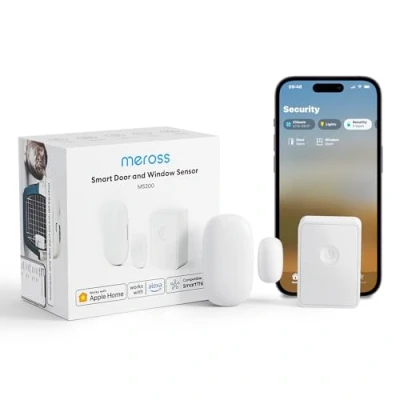 Abbildung von Inteligentny czujnik otwarcia okien i drzwi Meross MS200H (HomeKit) (zestaw początkowy)