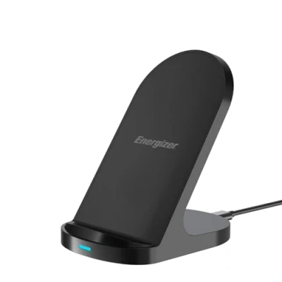 Abbildung von Energizer Kabelloses Ladegerät 15 W WCP108 Netzteil Ladestation kabellos ultraschnelles Laden kompatibel mit jedem Gerät magnetischer Induktion Android iOS