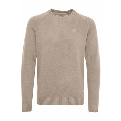 Abbildung von Indicode Jeans Idtorin Strickpullover, Herren, Größe: Large, Irish cream