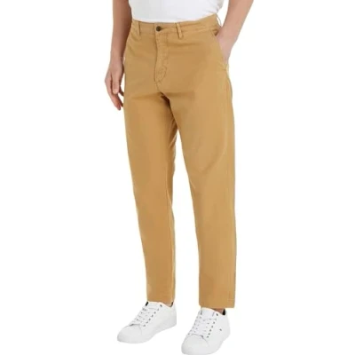 Abbildung von Tommy Hilfiger Chelsea Gabardine Chino, Herren, Größe: 34x32, Classic khaki