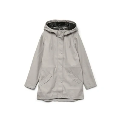 Abbildung von VERO MODA Damen Vmmalou Coated Jacket Noos, Moonbeam, m