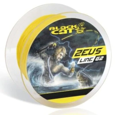 Abbildung von Black Cat Zeus Line G2 Gelbe Geflochtene Schnur 250m 0,55mm