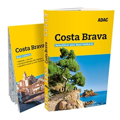 Abbildung von ADAC Reiseführer plus Costa Brava und Barcelona: Mit Maxi Faltkarte praktischer Spiralbindung