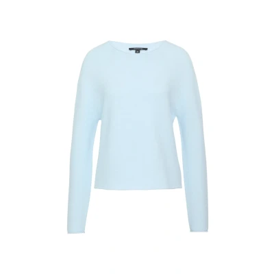 Abbildung von comma Relaxedfit Strickpullover, Damen, Größe: 36, Hellblau