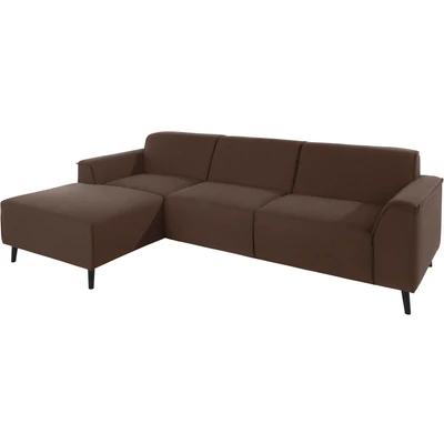Abbildung von DOMO collection Ecksofa &quot;Amora L Form&quot;, mit Recamiere, inklusive komfortablem Federkern