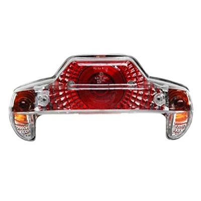 Abbildung von Rücklicht Scoot Replay Lexus weiß für MBK 50 Booster Yamaha BWS 1999&gt;2003 CE geprüft