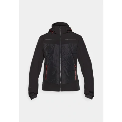 Abbildung von Icepeak SOFTSHELLJACKE H FREMONT mit dezenten Logoschriftzügen und Patch am Oberarm