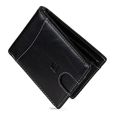 Abbildung von Serasar Wallet MIT MÜNZFACH Geldbörse, Herren, Größe: 11, Schwarz/weiß