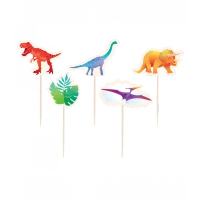 Abbildung von Dino World Cocktailpicker 16 Stück