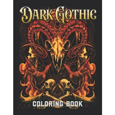 Abbildung von Dark Gothic Coloring Book: Spooky Horror Fantasy Book for Adults