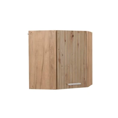 Abbildung von Vicco Eckhängeschrank R Line, Artisan Eiche/Goldkraft Eiche, 57 cm