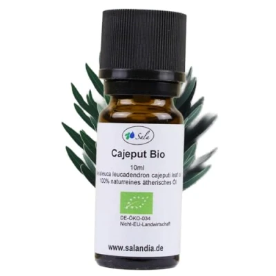 Abbildung von Sala Cajeputöl Aroma ätherisches Öl naturrein BIO zum Verzehr 10 ml