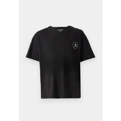 Abbildung von Jack &amp; Jones Jjdragon TEE CREW NECK Tshirt print, Herren, Größe: Medium, Black