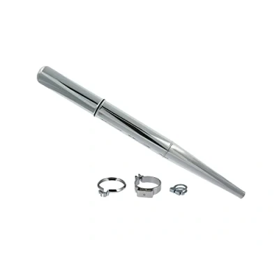 Abbildung von MZA Auspuff chrom, komplett Simson SR50, SR80