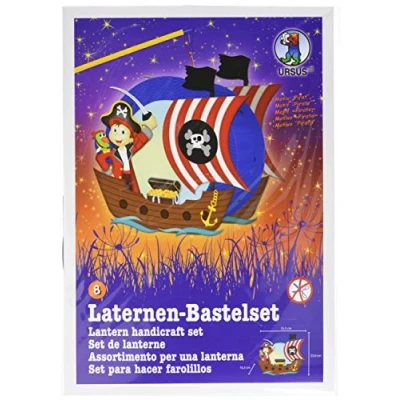 Abbildung von URSUS Papierlaterne Laternen Bastelset Easy Line 08 Pirat