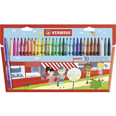 Abbildung von STABILO Filzstift power 2 mm 30er Set