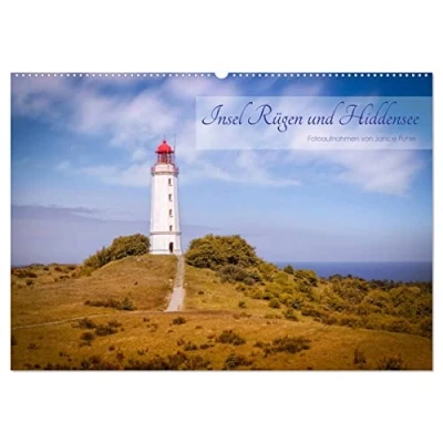 Abbildung von Insel Rügen und Hiddensee (Wandkalender 2025 DIN A2 quer), CALVENDO Monatskalender