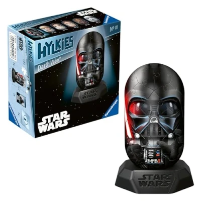 Abbildung von Ravensburger 3D Puzzle Star Wars Hylkies Sammelfigur #01 Darth Vader, 54 Puzzleteile, Made in Europe, FSC® schützt Wald weltweit