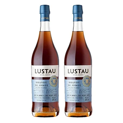 Abbildung von Brandy de Jerez Solera Reserva Lustau 70 cl DO Sherry Bodegas Grupo Caballero (2 Flaschen)