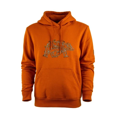 Abbildung von Forsberg LÖVSON Kapuzenpullover, Herren, Größe: XL, Rostrot braun