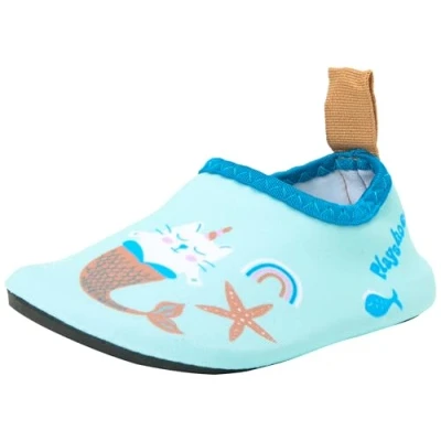 Abbildung von Playshoes Barfuß Schuhe Unisex Kinder Wassersportschuh, Einhornmeerkatze, 18/19 EU
