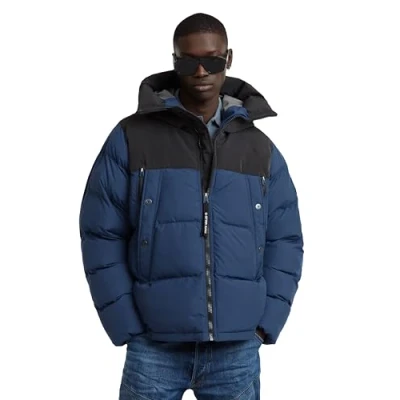 Abbildung von G Star Herren Expedition Steppjacke, Blau (dk sea blue D23645 D712 1023), M
