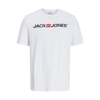 Abbildung von JACK &amp; JONES Herren JJECORP Logo Tee SS Crew Neck NOOS T Shirt (weiß, XXL)