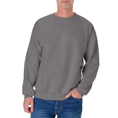 Abbildung von Hanes Herren Ultimative Baumwolle Sweatshirt, Oxford Grau, Medium