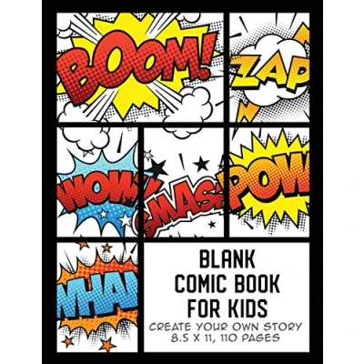 Abbildung von Blank Comic Book for Kids: Create Your Own Story, Comics &amp; Graphic Novels