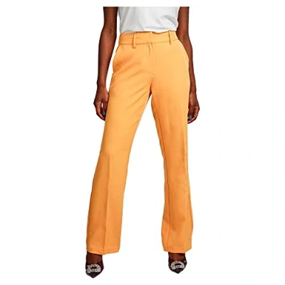 Abbildung von YAS Yasbluris MW NOOS Stoffhose, Damen, Größe: XS, Mock orange