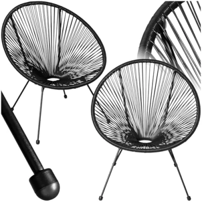 Abbildung von tectake Gartenstuhl Santana (2er Set, 1 St), Acapulco