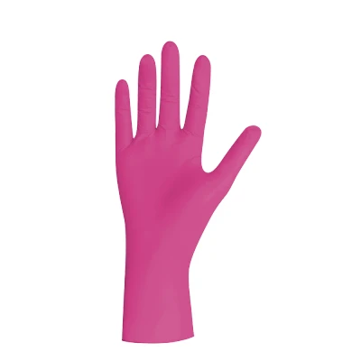Abbildung von Magenta Pearl Nitril Gr. M 100 Handschuhe