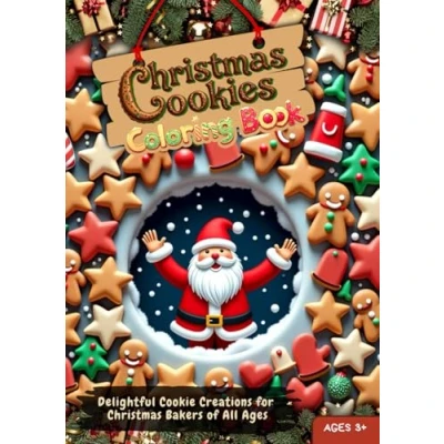 Abbildung von Christmas Cookie Coloring Book: Delightful Creations for Bakers of All Ages