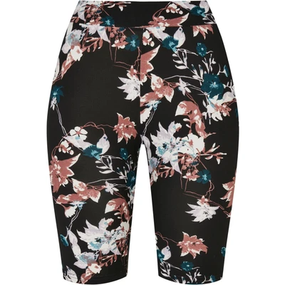 Abbildung von Urban Classics Shorts, Damen, Größe: 4XL, Blacksoftflower