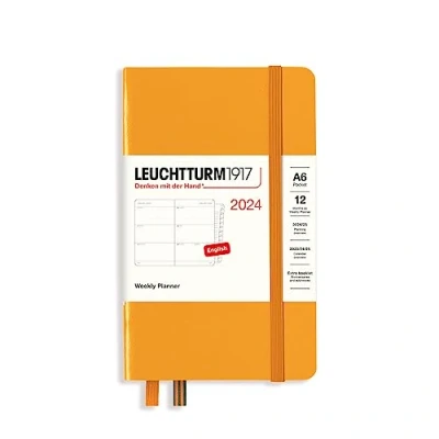 Abbildung von LEUCHTTURM1917 367632 Wochenkalender Pocket (A6) 2024, 12 Monate, Rising Sun, Englisch
