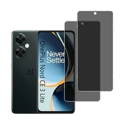 Abbildung von YIFNTANG [2 Stück] Sichtschutzfolie für OnePlus Nord CE 3 Lite 5G,Gehärtetes Glas Folie,9H Härte,Anti Kratzen,Anti Spy Privatsphäre Displayschutzfolie 5G