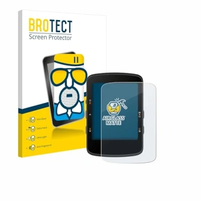 Abbildung von BROTECT Entspiegelungs Schutzglas für Bryton Rider 460 Schutzfolie Panzer Folie Glas Matt [Extrem Kratzfest 9H, Anti Reflex, Fingerprint]