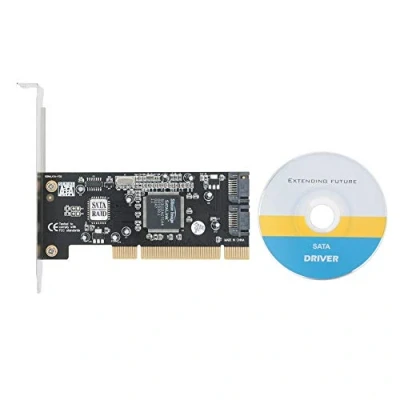 Abbildung von ASHATA PCI SATA Karte, 2 Kanal Array Karte für RAID SATA150 und 98SE/ME/NT4.0/2000/XP/Vista/Win 7 32/64 Bit
